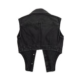 Ambush Sleeveless Denim Vest - Women's M