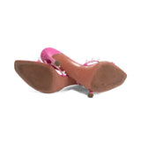 Amina Muaddi Crystal Sandals - Women's 38
