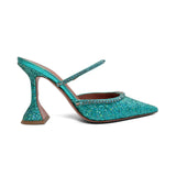 Amina Muaddi 'Gilda' Heels - Women's 36