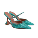 Amina Muaddi 'Gilda' Heels - Women's 36