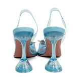 Amina Muaddi 'Begum' Crystal Slingbacks - Women's 37.5