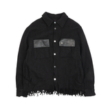 Amiri Tassel Shacket - Men's L