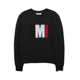 AMI 'Tricolour Classic' Crewneck Sweater - Men's M