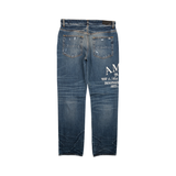 Amiri 'Arts District' Embroidered Jeans - Men's 33