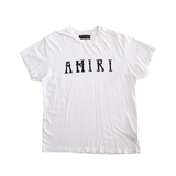 Amiri Velour Logo T-Shirt - Men's S