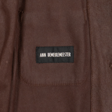 Ann Demeulemeester Suede Jacket - Men's L