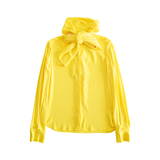 Another Tomorrow 'Bow' Blouse - Women's 40