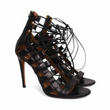 Aquazzura 'Amazon' Lace-Up Sandals - Women's 39.5