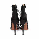 Aquazzura 'Amazon' Lace-Up Sandals - Women's 39.5