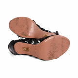 Aquazzura 'Amazon' Lace-Up Sandals - Women's 39.5