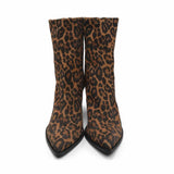 Aquazzura Leopard Ankle Boots - Women's 40