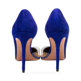 Aquazzura Blue Pumps back