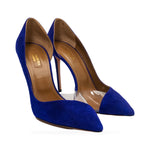 Aquazzura Blue Pumps front