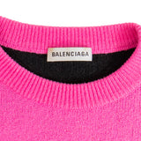 Balenciaga Pink Knit Sweater - Women's 38