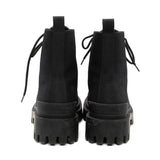 Balenciaga 'Strike' Nylon Combat Boots - Women's 37.5