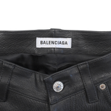 Balenciaga Leather Pants - Women's 38