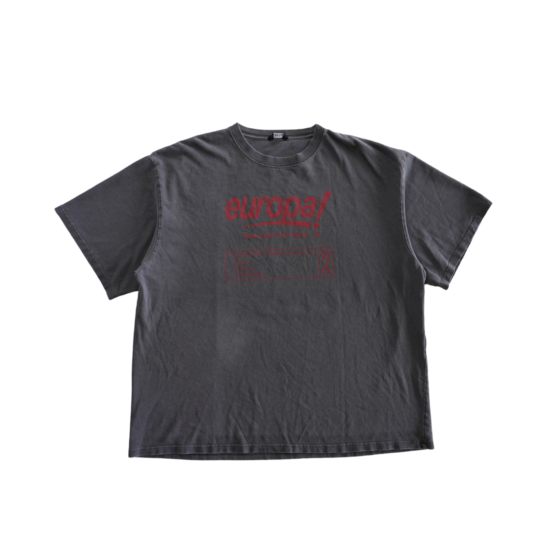Balenciaga 'Europa' T-Shirt - Men's M – Fashionably Yours