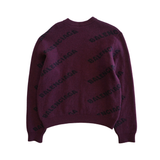 Balenciaga Logo Knit Sweater - Men's L