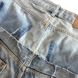 Balenciaga 'Cut Up' Oversized Jeans - Unisex S