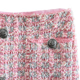 Balenciaga Tweed Maxi Skirt - Women's XS