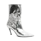 Balenciaga 'Talon Mirror' Ankle Boots - Women's 39.5