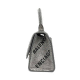 Balenciaga 'Hourglass Mini Crystal' Handbag