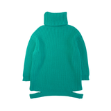 Balenciaga Turtleneck Sweater Dress - Women's 36