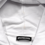 Balenciaga 'Interlocking' Logo Hoodie - Men's XXL