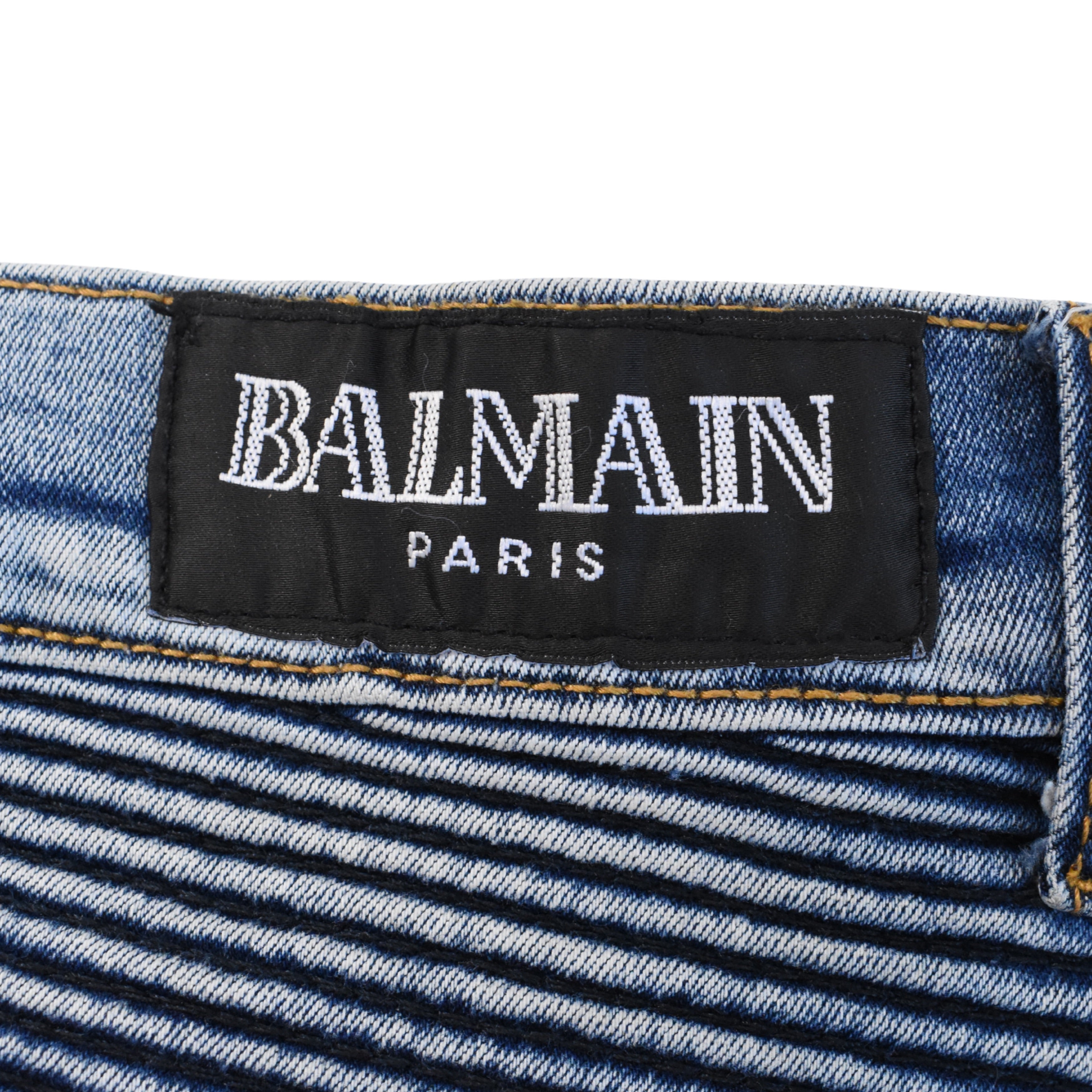Balmain Biker Jeans Men's 34 – Fashionably Yours