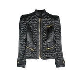 Balmain Moto Jacket - Women's 38