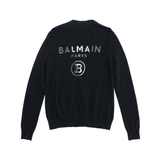 Balmain 'Intarsia' Logo Cardigan - Men's S