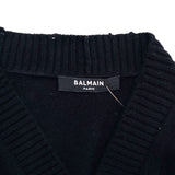 Balmain 'Intarsia' Logo Cardigan - Men's S