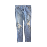 Balmain Tapered Distressed Jeans - Men's 32