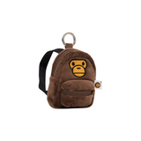 A Bathing Ape 'Baby Milo' Packable Bag and Keychain Set