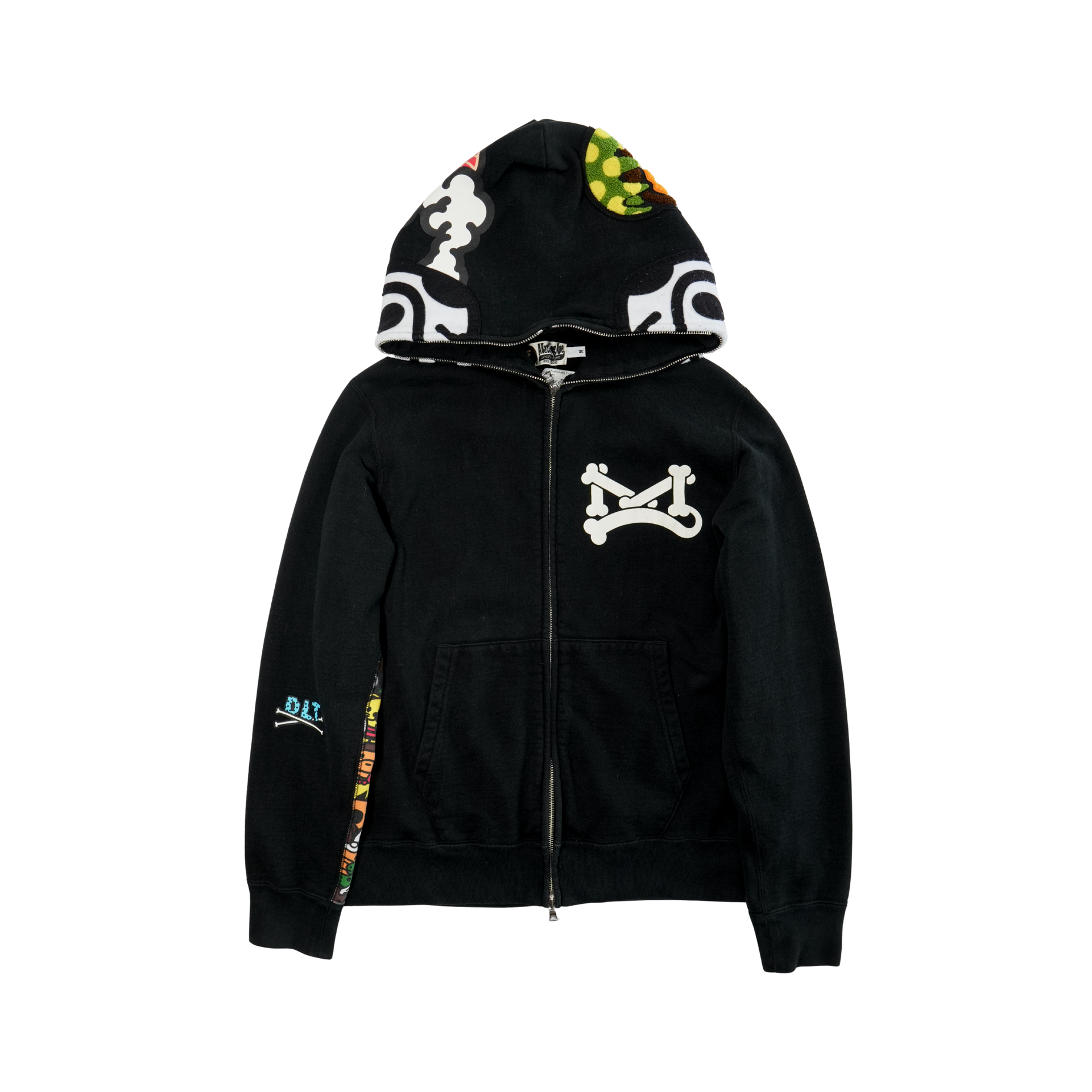 A Bathing Ape 'Baby Milo' Zip Up Hoodie - Men's M – Fashionably Yours