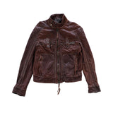 Dirk Bikkembergs Leather Jacket - Women's 48