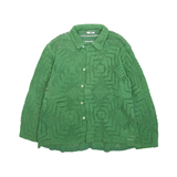 Bode 'Tablecloth' Crochet Overshirt - Men's M/L