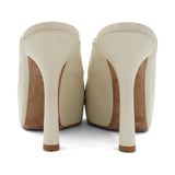 Bottega Veneta Cream Mules - Women's 40