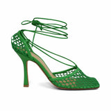 Bottega Veneta 'Stretch' Lace-Up Sandals - Women's 38.5