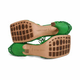 Bottega Veneta 'Stretch' Lace-Up Sandals - Women's 38.5