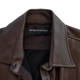 Brandon Maxwell Leather Midi Dress - Women's 4