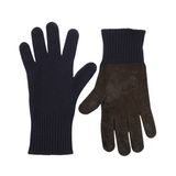 Brunello Cucinelli Knit & Suede Gloves - M