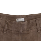 Brunello Cucinelli Suede Trousers - Women's 4