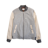 Brunello Cucinelli 'Mixed Media' Bomber Jacket - Men's 50