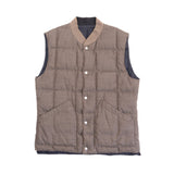 Brunello Cucinelli Reversible Quilted Down Vest - Men's L