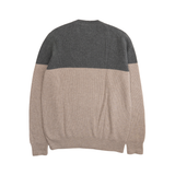 Brunello Cucinelli Colour Block V-Neck Sweater - Men's 54
