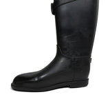 Burberry Tall Leather Rain Boots - Women's 38