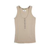 Burberry Henley Tank-Top - Women's S