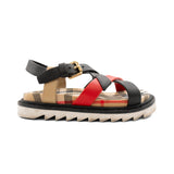 Burberry Kids 'Jane Check' Sandals - Kid's 25