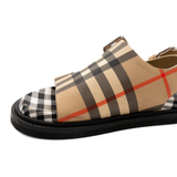 Burberry Kids 'Bertha Vintage Check Buckle Sandals' - Kid's 26